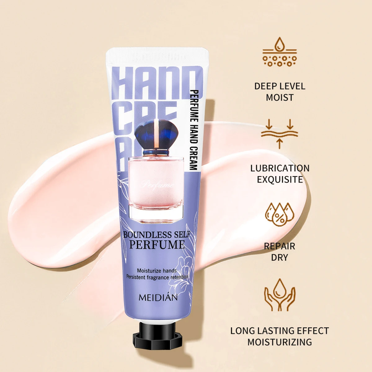 Title 4, Charm Perfume Hand Cream Suit English Version f...