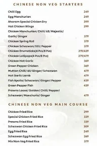 Aharam Multi Cuisine Restaurant menu 5