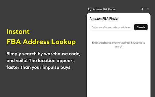 Amazon FBA Finder Preview 1