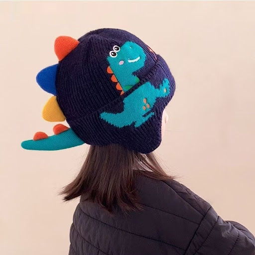 Dinosaur Cap Navy Blue