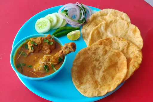 Sattu Pori With Chicken