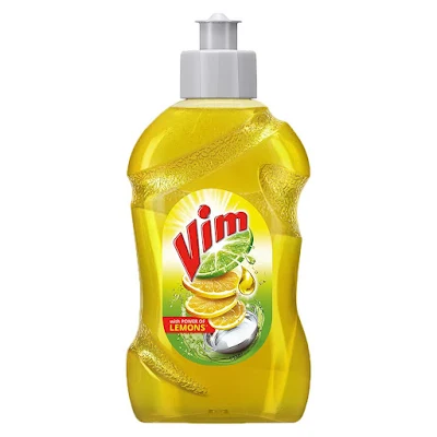 Vim Dishwash Liquid Gel - Lemon 140 Ml