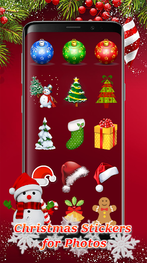Christmas Stickers for Photos