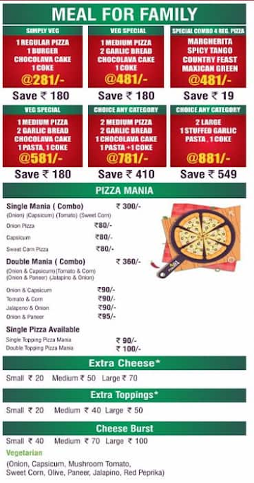 Pizza 81 menu 