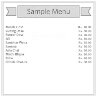 Sharma Sweets & Fast Food menu 1