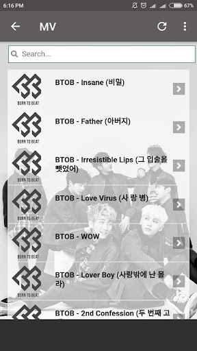 BTOB Lyrics Offline