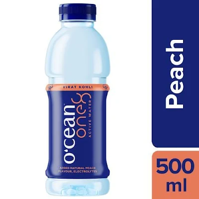 Ocean One8 Active Fruit Water - Peach Flavour - 500 ml