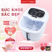 Bồn Máy Ngâm Chân Con Lăn Massage Tự Động Serenelife Sl12 Của Nhà Ht Beauty, Nước Nóng Thư Giãn Bàn Chân Tự Động Massage