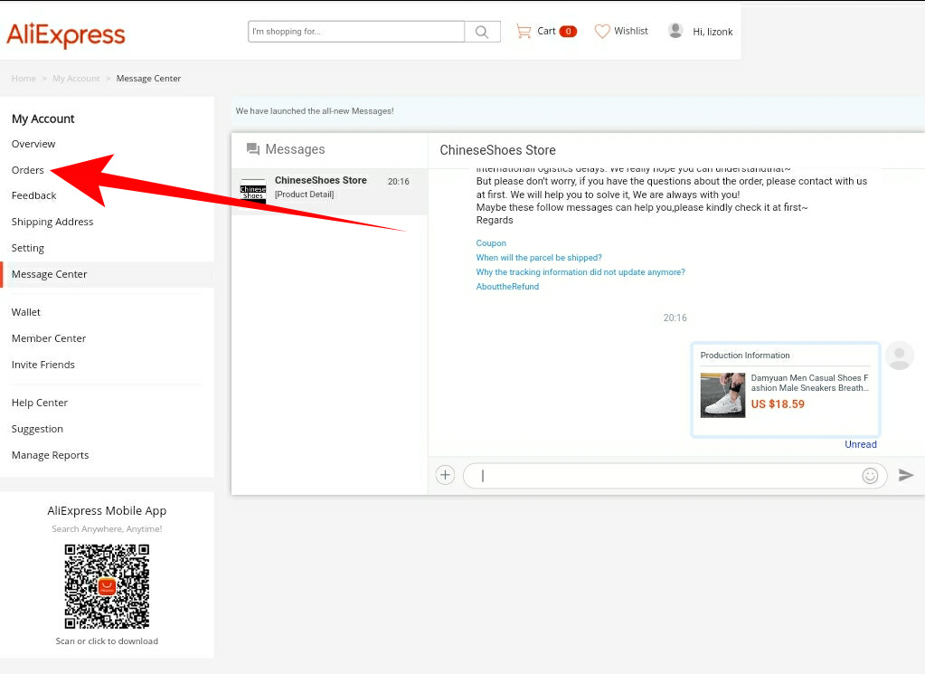 AliExpress Messages: All You Need to Know