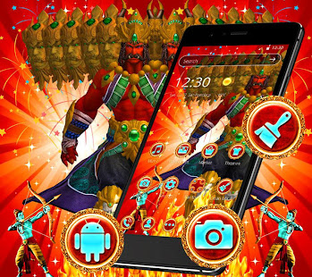 Red Dussehra Warrior Theme(圖1)-速報App