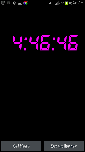 Digital Clock LIVE WALLPAPER