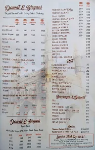 Only Biryani menu 1