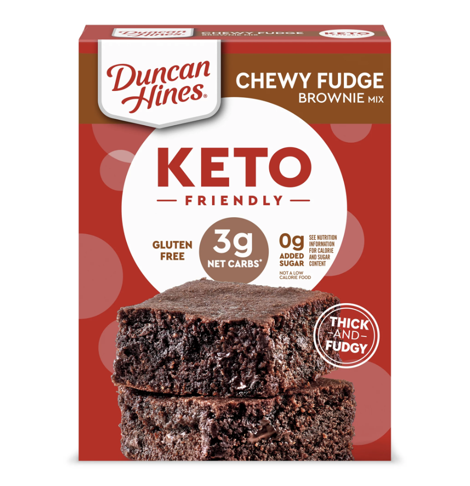 Keto Friendly Chewy Fudge Brownie Mix