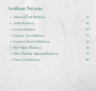 Kandoliya Bakery menu 1