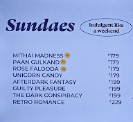 Keventers - Milkshakes & Desserts menu 4