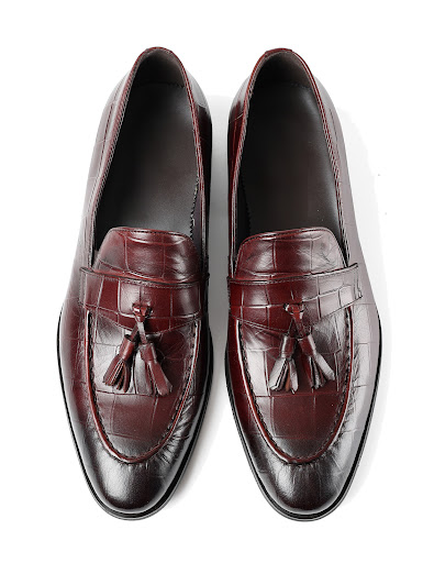 Title 2, Mens Leather Slip On Shoes Effortless style an...