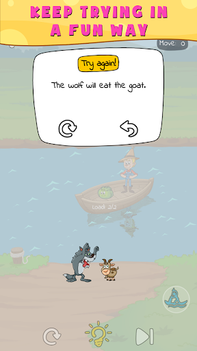 Screenshot River Crossing - Brain teaser