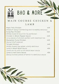 Bao & More menu 3