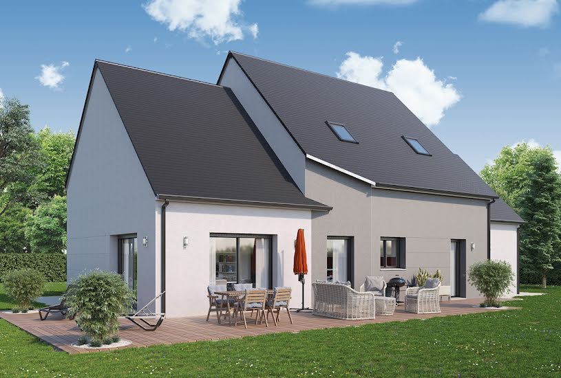  Vente Terrain + Maison - Terrain : 692m² - Maison : 146m² à Guérande (44350) 