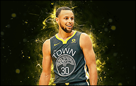 NBA Stephen Curry Wallpapers HD Custom NewTab small promo image