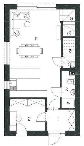 BK-4 - Rzut parteru