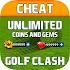 Unlimited Coins and Gems of Golf Clash Prank1.0