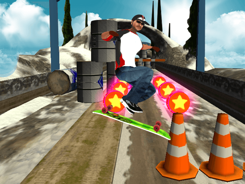 Xtreme Skate 3D Screen 3