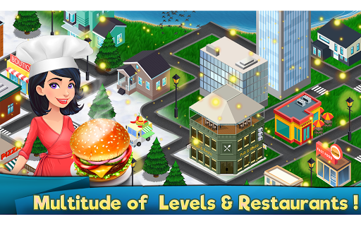 Cooking Games Restaurant Burger Chef Pizza Sushi