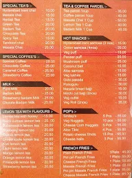 Amar's Cafe menu 3