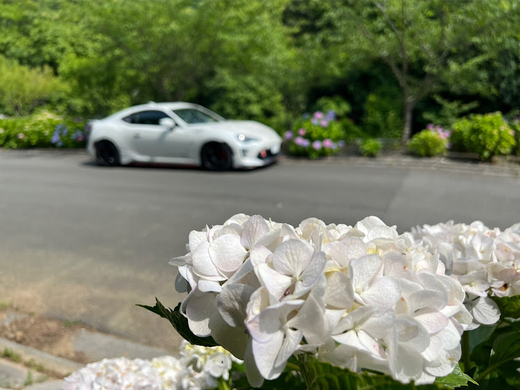 86のあじさいコラボ・福智山ダム・パフェ活・ピックアップチャレンジ・うふふに関するカスタム事例の投稿画像4枚目