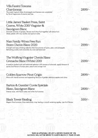 Cafe Noir menu 2