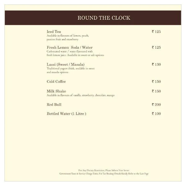 Mosaic - Country Inn & Suites menu 