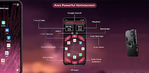 Screenshot Ares Launcher -Themes Launcher