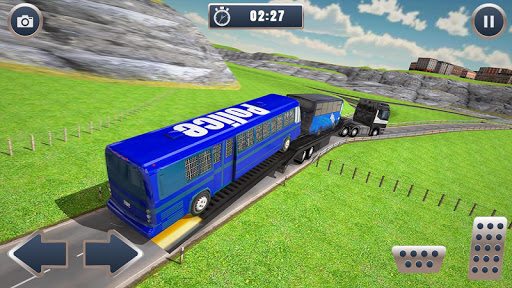 Police Airplane Transporter Vehicle