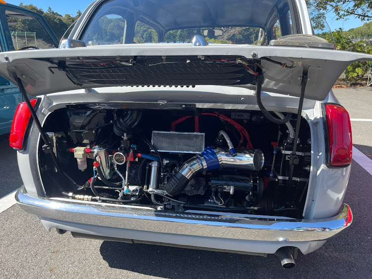 ビートの九州Kカーミーティング・旧車イベント・フェローバギー・スバルR2・沖縄仕様に関するカスタム事例の投稿画像11枚目