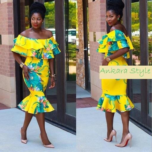 All Short Ankara Gown Styles