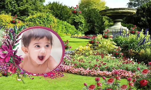 Beautiful Nature Garden Photo Frames Application