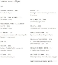 Yeti - The Himalayan Kitchen menu 3