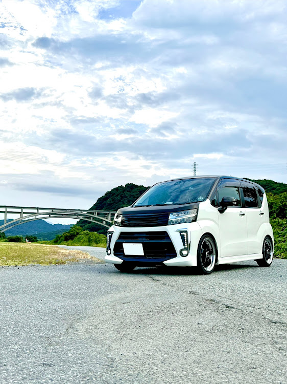 ムーヴのお盆休み・ドライブ・お気に入りの場所・夕方撮影・ピカピカの愛車に関するカスタム事例の投稿画像1枚目