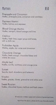 Blend - Taj Club House menu 7