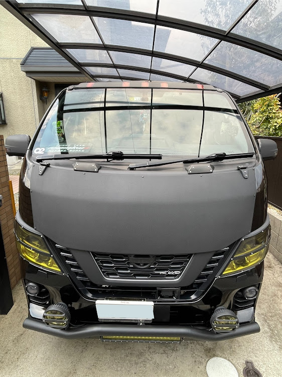 NV350キャラバンの350MKWA・洗車・バットパネル脱着・プチカスタム・洗車後雨に降られるに関するカスタム事例の投稿画像3枚目
