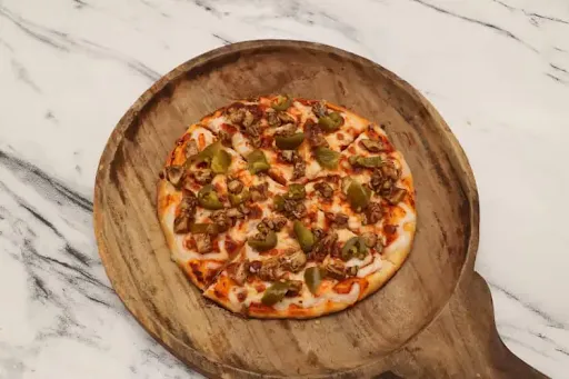 Jalapeno And BBQ Pizza [7 Inches]