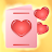 Create wedding cards icon