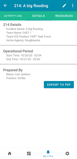 Screenshot EM Assistant