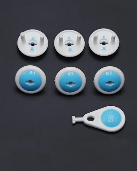 1/4/8PCS Safe Protection Lock Cover Safe Convenient Child... - 2