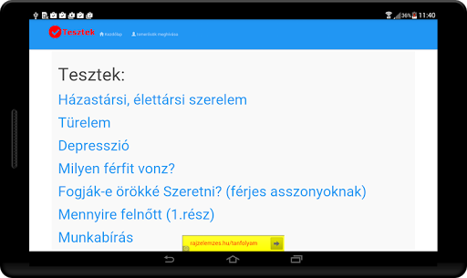 Tesztek