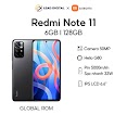 Điện Thoại Xiaomi Redmi Note 11[6Gb/128Gb] |Mediatek Helio G80| Full Ngôn Ngữ - Bh 12 Tháng