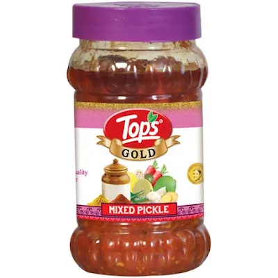 Tops Gold Mixed Pickle - 375 gm