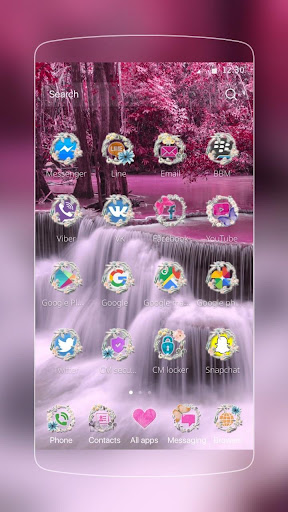 免費下載個人化APP|Dream Waterfall Live Theme app開箱文|APP開箱王