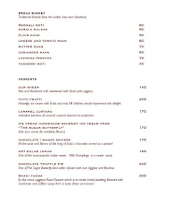 The Sugar Butterfly menu 5